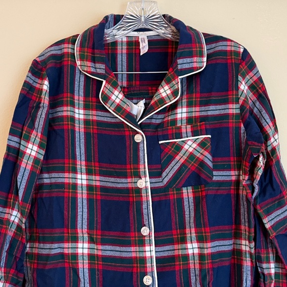 2 pc set Like New Plaid Christmas holiday pajamas classic traditional - Picture 5 of 5